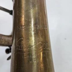 Trompete Bach Stradivarius Modelo 38 Sib Desplacado Original com Case