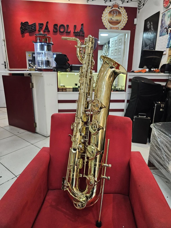 Sax Barítono Premier SEMINOVO + Revisado