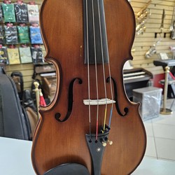 Viola de arco Eagle 42cm usada, ajustada (Som Encorpado) + Estojo e Arco!