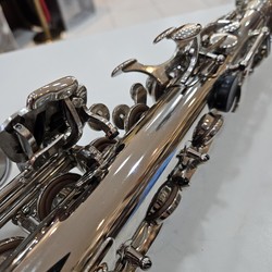Sax Alto Eagle Niquelado Seminovo + Acessórios