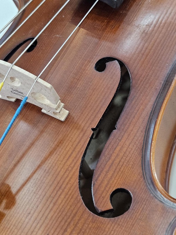 Viola de arco Eagle 42cm usada, ajustada (Som Encorpado) + Estojo e Arco!