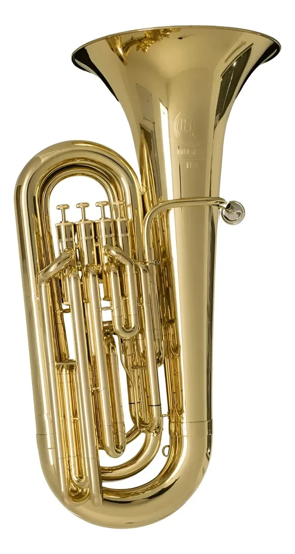 (NOVA) Tuba 3/4 HS TB4 - 4 pistos - Profissional Sib