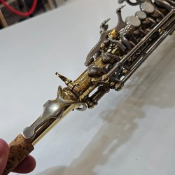 Sax Soprano Sib Weril Usado Importado Laqueado/Niquelado