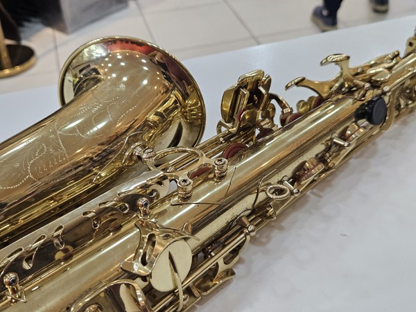 Sax Alto Harmonics Usado Laqueado Acessível!