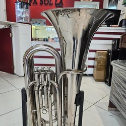 Tuba Weril J370 3/4 em sib - 3 pistos - usado