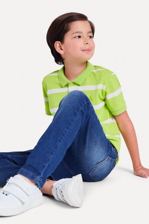 CALCA JEANS MINI INDIGO BLUE RESERVA - 65089