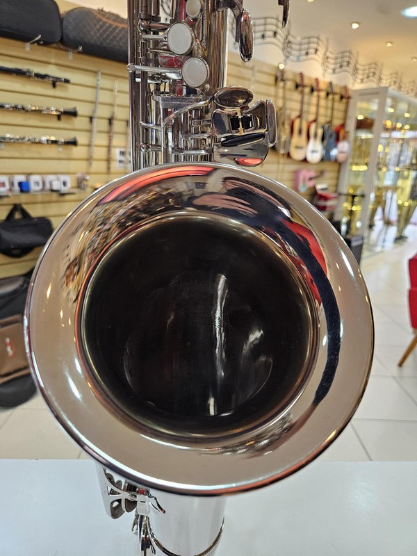 Sax Tenor Weril Spectra A971 Niquelado Usado Revisado 