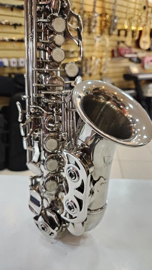 (USADO) Sax Soprano Curvo Eagle SP 502 Sib 