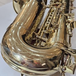 Sax Alto Harmonics Usado Laqueado Acessível!