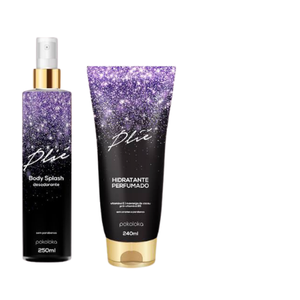Combo Hidratante Corporal 240 ml e Body Splash Plie 250 ml - Pokoloka