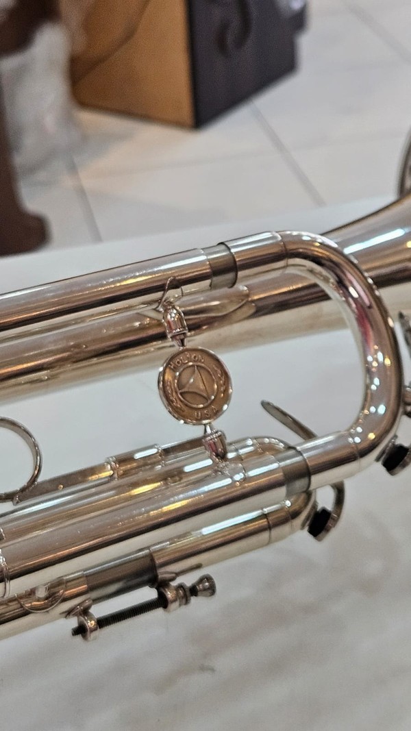 (Raridade) Trompete Holton ST304 Sib - colecionador, prata, original