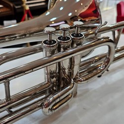 (Dó) Trombone Weril Curto Niquelado Usado/Revisado FÁ-SOL-LÁ!