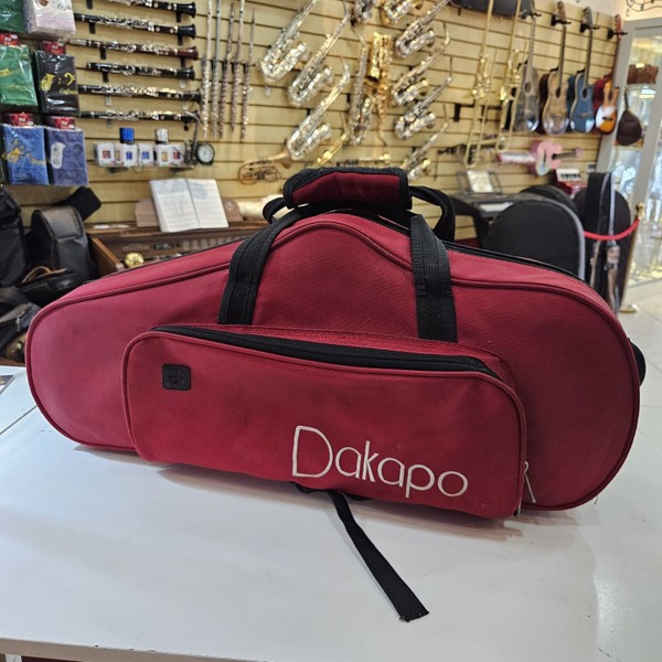 Sax Alto Dakapo Seminovo (Verniz NOVO FÁ-SOL-LÁ Premium)!