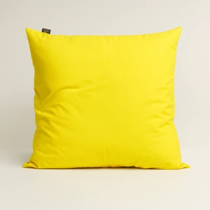 CAPA DE ALMOFADA SUEDE LISO 65 x 65 - AMARELO