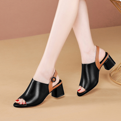 (OFERTA IMPERDÍVEL) Sandália Ortopédica em Couro | Analice