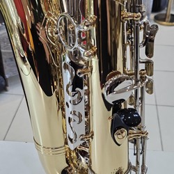 Sax Alto Eagle SA 500 Laqueado com Niquelado - Seminovo