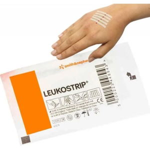 Curativo Leukostrip 13 mm x 102 mm - Ponto Falso C/6 Tiras - Smith & Nephew