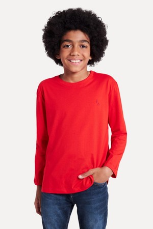 CAMISETA MINI TP KIEV MANGA LONGA CEREJA RESERVA - 0073068 