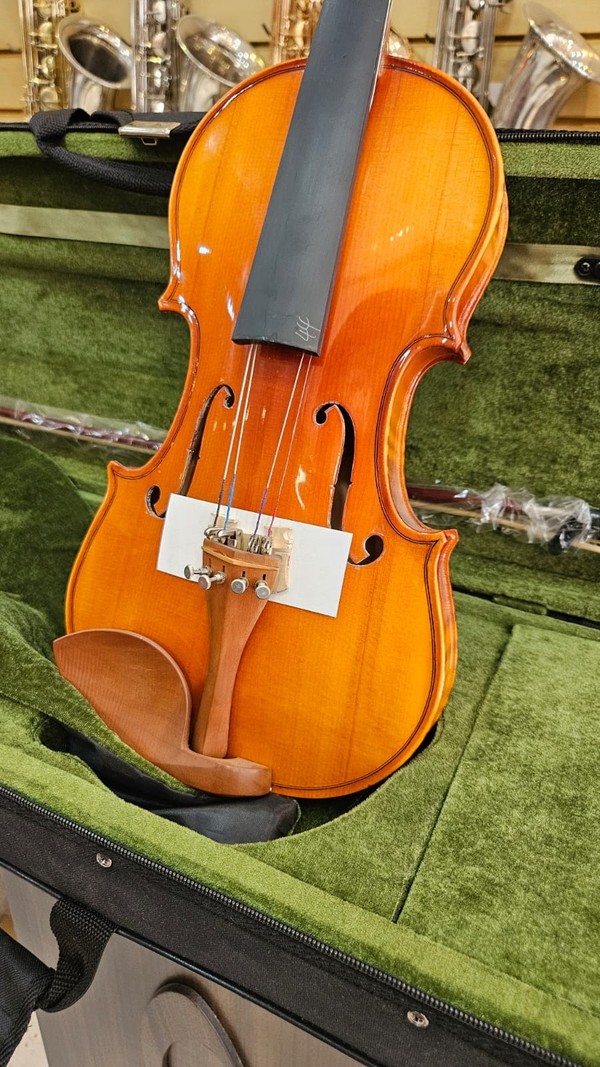 🎻 Violino CSR 788 Profissional (Boxwood, Ébano, Estojo Luxo)