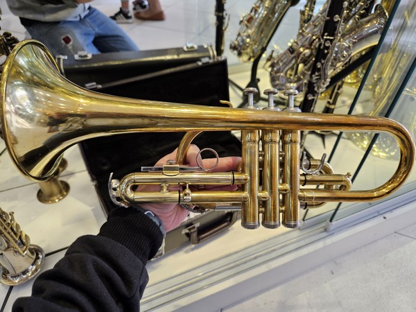 Cornet Yamaha sib com bocal Vicent Bach (Usado, Revisado)