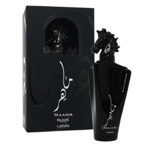 Maahir Black Lattafa Eau De Parfum - 100ml