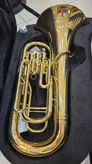 Eufônio Bombardino Harmonics 4 Pistos Sib NOVO Laqueado!