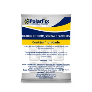 Fixador De Tubos E Sondas Vesicais Adulto - 10 Unidades - G - Polarfix 