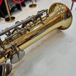 Sax Soprano Sib Weril Usado Importado Laqueado/Niquelado
