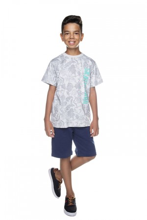 28103 BERMUDA JUNGLE MOLETOM AZUL HAVE FUN