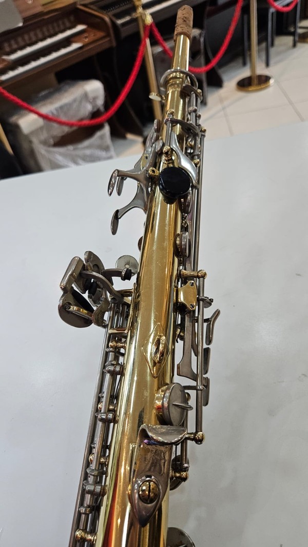 Sax Soprano Sib Weril Usado Importado Laqueado/Niquelado