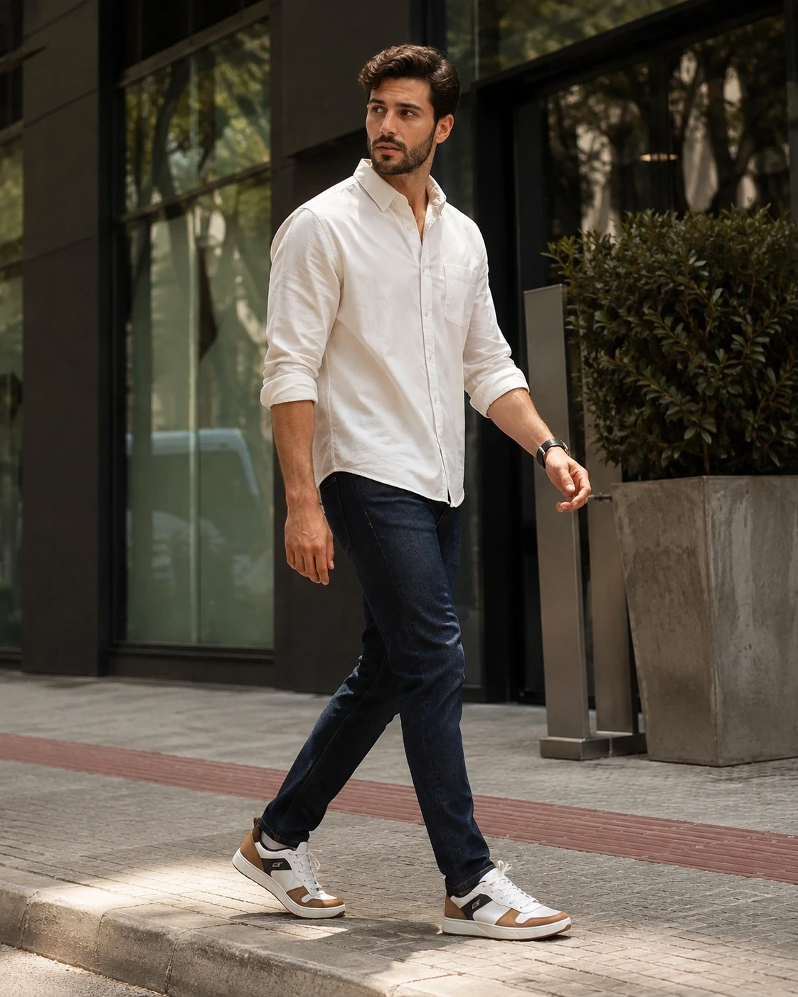 T&ecirc;nis casual masculino Walker Ferr confort&aacute;vel e moderno para uso di&aacute;rio