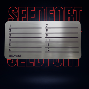 SeedFort - 24 Palavras - Aço Inoxidável