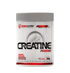 Creatina Powder 100% Pura - 300g - Euronutry