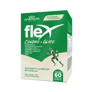 Flex Condro + Glico - 60 cáps - Vita Premium