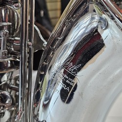 Sax Tenor Weril Spectra A971 Niquelado Usado Revisado 