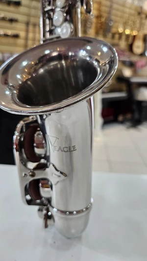 (USADO) Sax Soprano Curvo Eagle SP 502 Sib 
