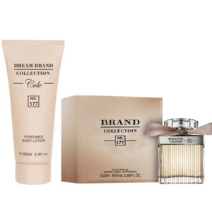 Kit Hidratante Corporal 200 ml + perfume 25 ml - Brand Collection 177 - Inspiração Chloé