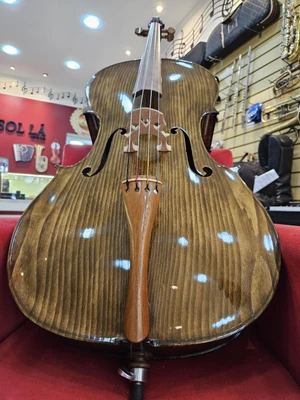 Violoncelo Rolim 4/4 nacional - envelhecido - NOVO
