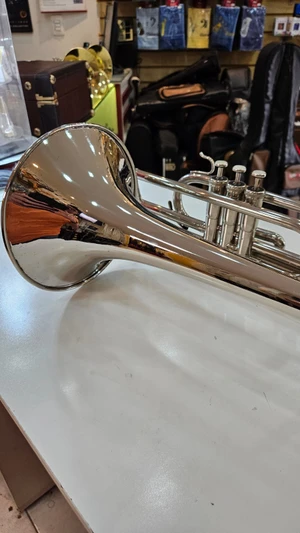 (Dó) Trombone Weril Curto Niquelado Usado/Revisado FÁ-SOL-LÁ!