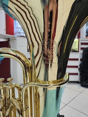 (NOVA) Tuba 3/4 HS - 3 pistos - R368 Profissional Sib