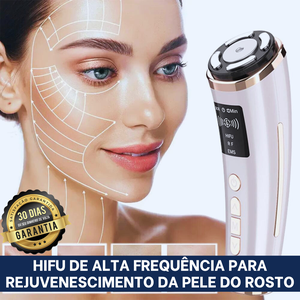 Aparelho de Rejuvenescimento Ultra-som HIFU alta freqüência  para firmar pele do rosto - Derma Vita