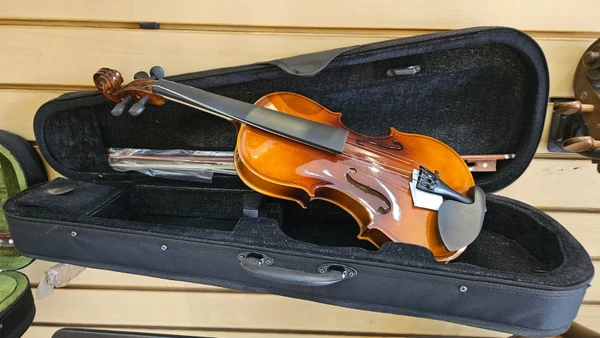 Violino Free Sax 4/4 Estudante (Completo, espelho em Madeira)