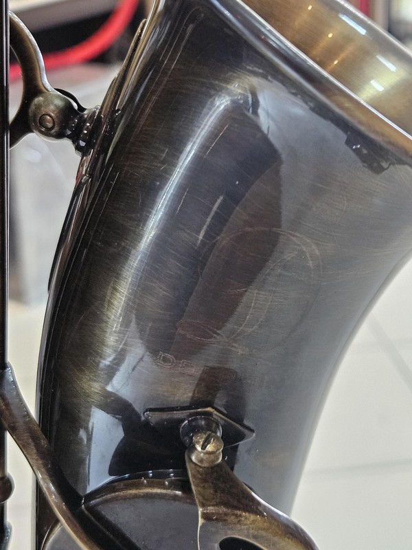 Sax Alto Dolphin envelhecido + Garantia FÁ-SOL-LÁ