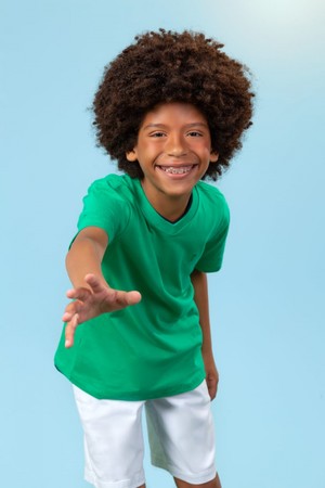 5233024 BERMUDA DE SARJA BRANCO ONDA MARINHA