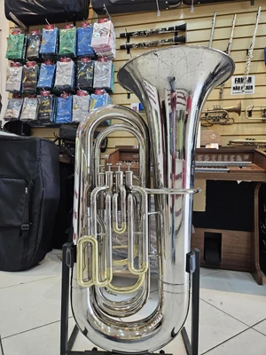 (USADA) Tuba Weril J980 4/4 sinfônica- 4 pistos