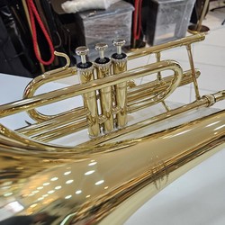 (Sib) Trombone curto Sib Jahnke NOVO dourado