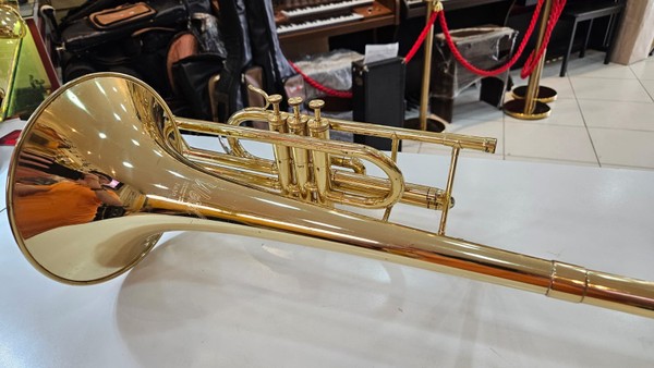 (Dó) Trombone Weril Curto F610 Usado/Revisado FÁ-SOL-LÁ!