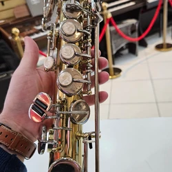 Sax Soprano Weril Master 91 Tudel Inteiriço Usado Revisado