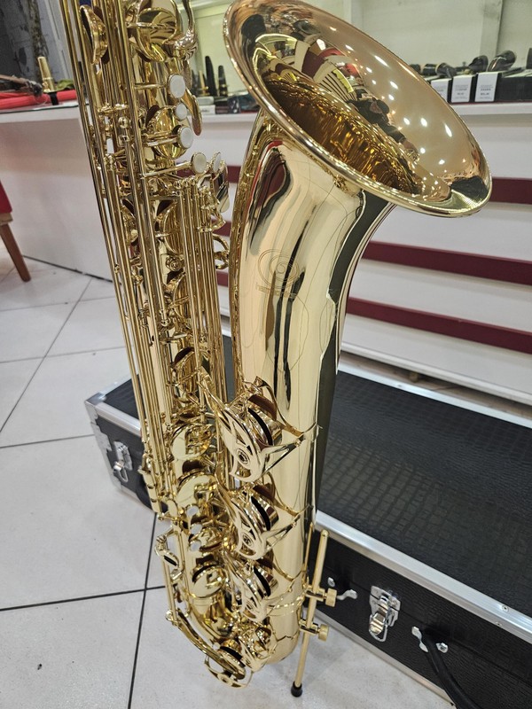 Sax Barítono Harmonics NOVO (Lá Grave) SOB ENCOMENDA!