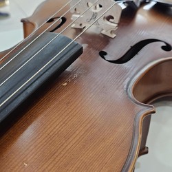 Viola de arco Eagle 42cm usada, ajustada (Som Encorpado) + Estojo e Arco!